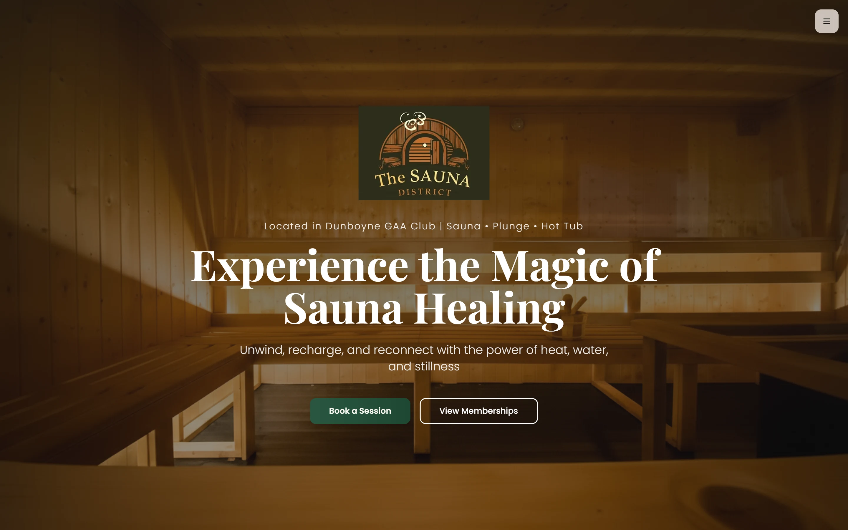 Sauna District, site by Eflow